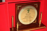 Plaque for sponsor thanks